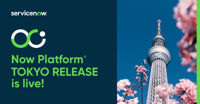 ServiceNow Platform® Tokyo Release